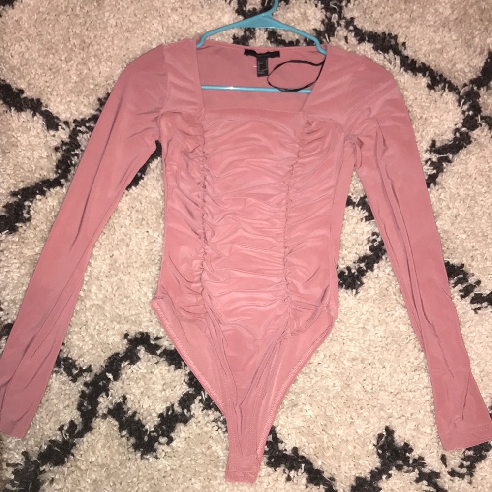 Pink bodysuit